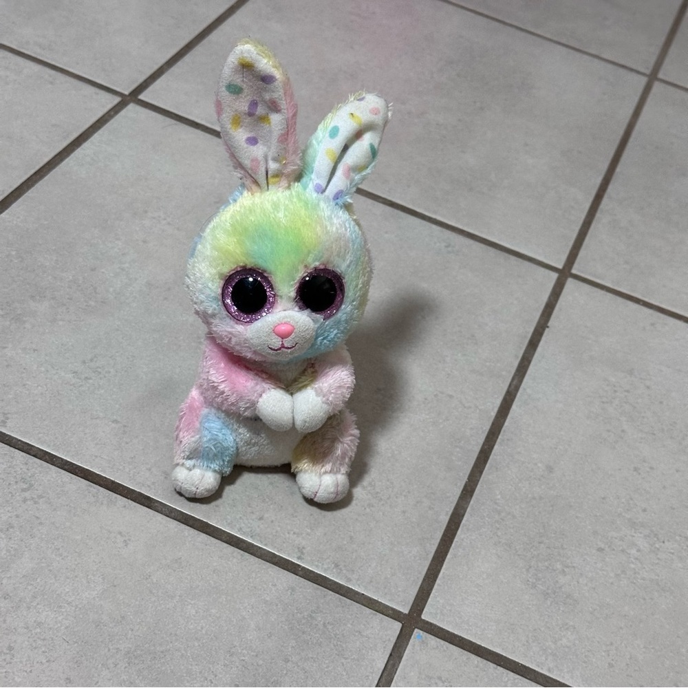 Ty Beanie Boo Bubby Easter‎ Rabbit Bunny.